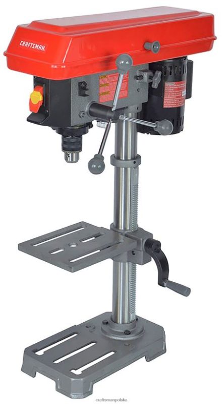 CRAFTSMAN 5-biegowa wiertarka stołowa o mocy 3,2 A elektronarzędzia 6XLTVN132 Elektronarzędzia Craftsman