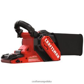 CRAFTSMAN Przewodowa szlifierka taśmowa 120 V, 7 A, z systemem odprowadzania pyłu elektronarzędzia 6XLTVN75 Elektronarzędzia Craftsman