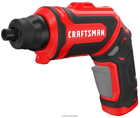CRAFTSMAN Wkrętarka akumulatorowa 4 V 1/4 cala (w zestawie 1 bateria i ładowarka) elektronarzędzia 6XLTVN152 Craftsman Narzędzia