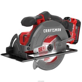 CRAFTSMAN Zestaw akumulatorowej piły tarczowej v20 20 V, maks. 6-1/2 cala (w zestawie 1 akumulator i ładowarka) elektronarzędzia 6XLTVN166 Craftsman Polska